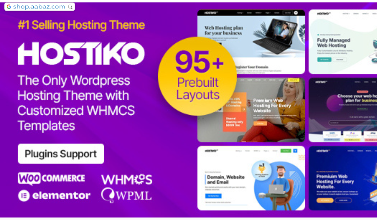 Hostiko-Hosting WordPress & WHMCS Theme