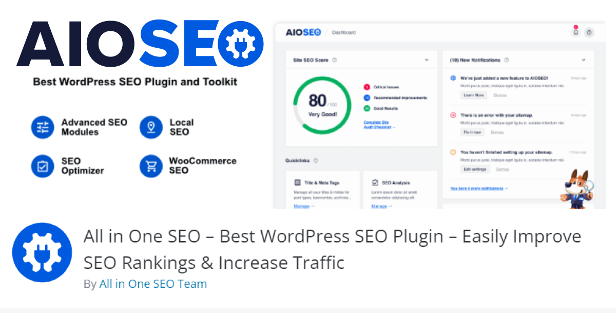 All in One SEO Pro plugin