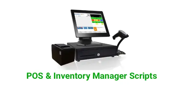 Pos & inventory management scripts collection
