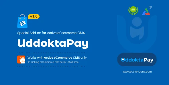 Active eCommerce UddoktaPay Add-on