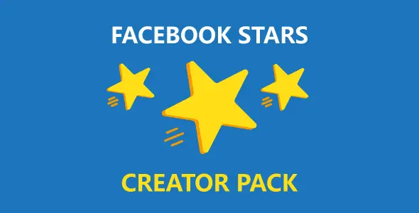 100 Facebook Stars - Popular Creator Pack | Best Value