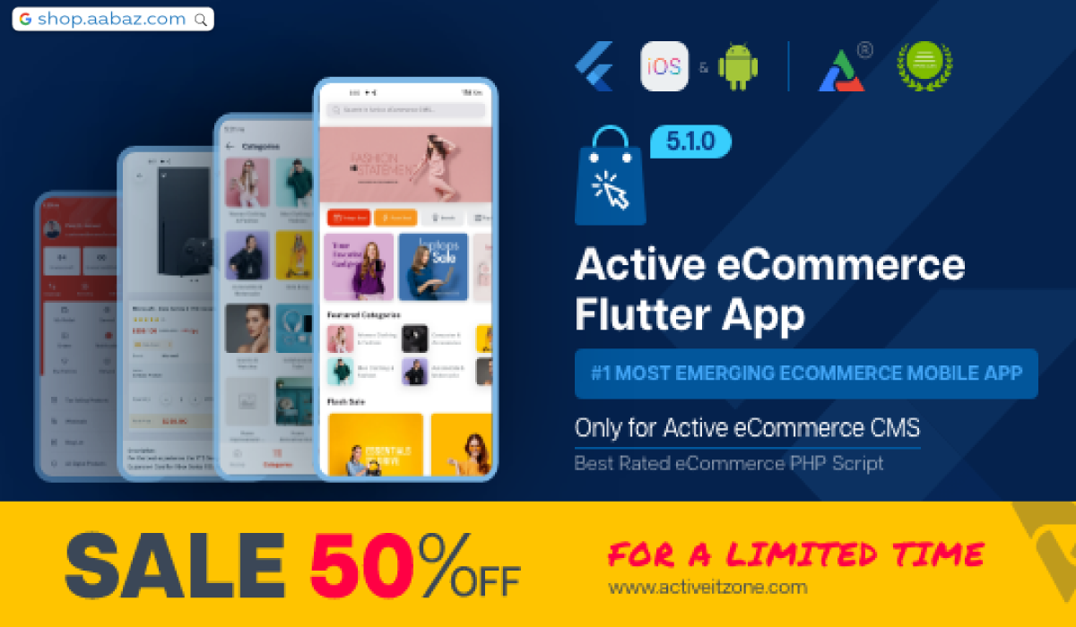Active eCommerce Flutter App