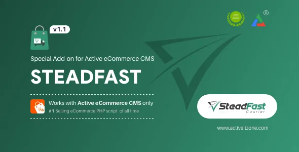 Active eCommerce CMS | SteadFast Courier Add-on