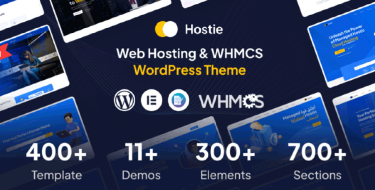 Hostie - Web Hosting & WHMCS WordPress Theme