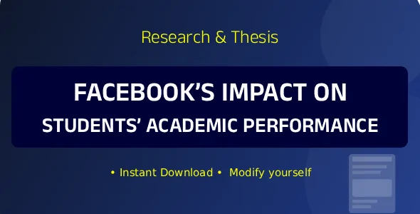 Facebook’s Impact on HUMSS Students’ Academic Performance