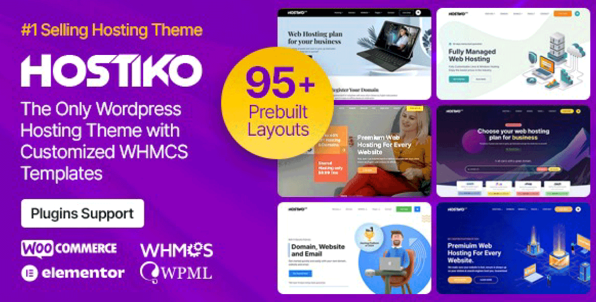 Hostiko-Hosting WordPress & WHMCS Theme